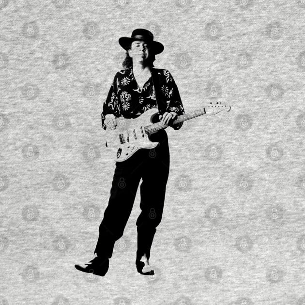 Stevie Ray Vaughan by terilittleberids